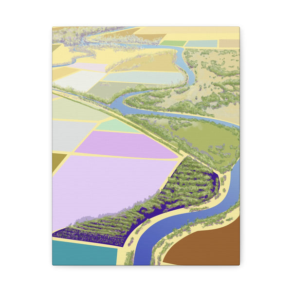 Delta Gold Canvas Gallery Wraps