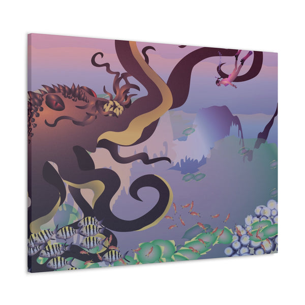 Kracken Canvas Gallery Wraps