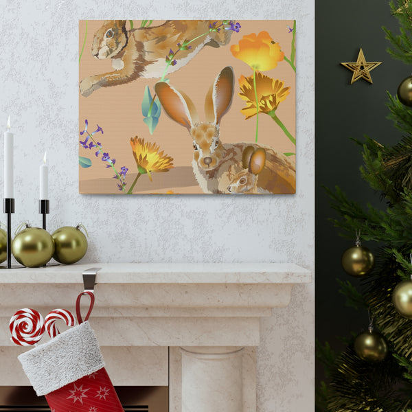 Jackrabbits Canvas Gallery Wraps