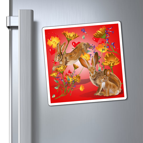 Jackrabbit Love Magnet