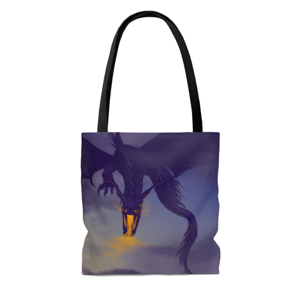 Fire Dragon AOP Tote Bag