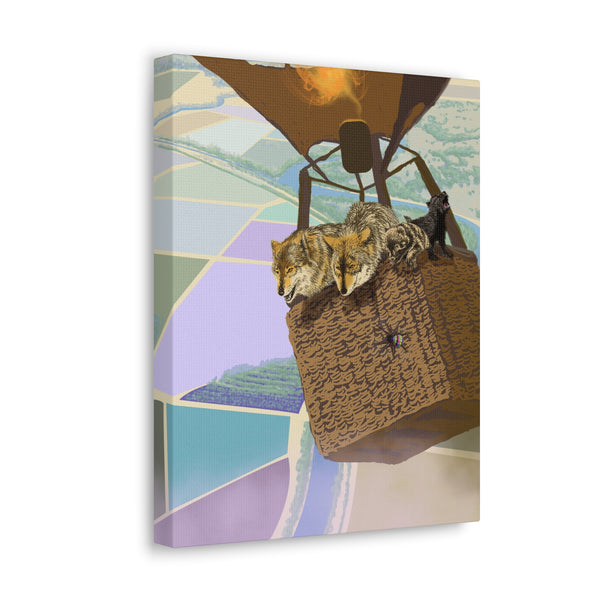 Wolves Adventure  Canvas Gallery Wraps