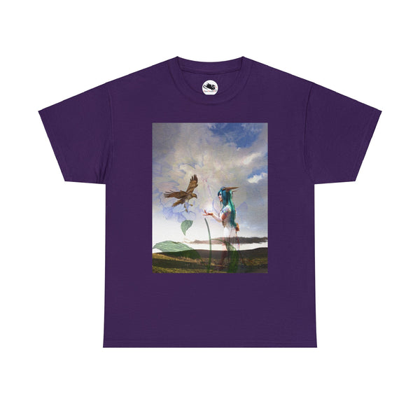 Hawk Goddess Unisex Heavy Cotton Tee