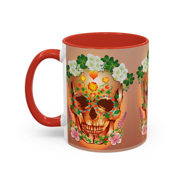 Dia de Muertos Accent Coffee Mug, 11oz