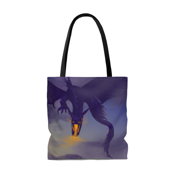 Fire Dragon AOP Tote Bag