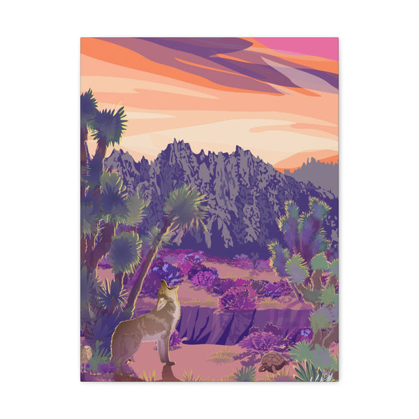 Castle Mountains Canvas Gallery Wraps