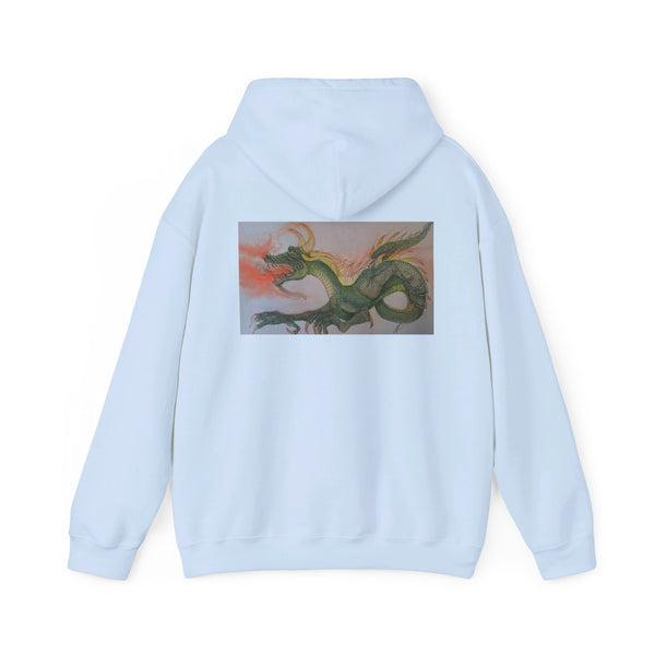 Doodle Dragon Unisex Heavy Blend™ Hooded Sweatshirt