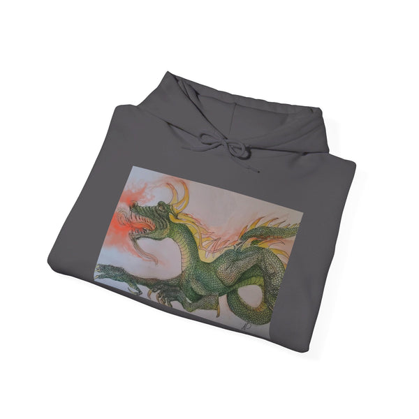 Doodle Dragon Unisex Heavy Blend™ Hooded Sweatshirt