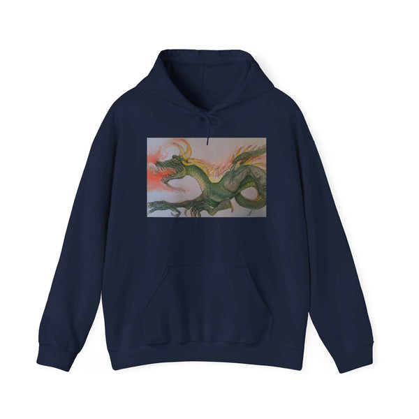 Doodle Dragon Unisex Heavy Blend™ Hooded Sweatshirt