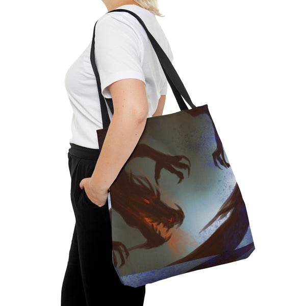 Flying Dragon AOP Tote Bag