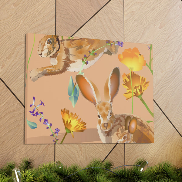 Jackrabbits Canvas Gallery Wraps