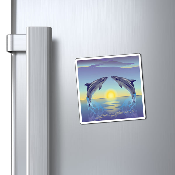 Dolphins Sun Magnet