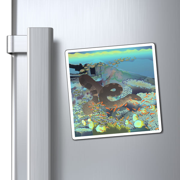 Sea Snake Magnet