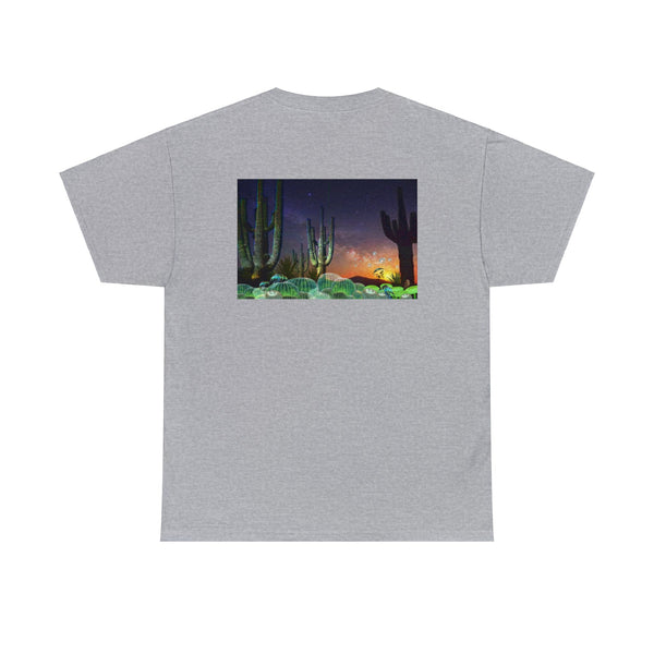 Cactus Glow Unisex Heavy Cotton Tee