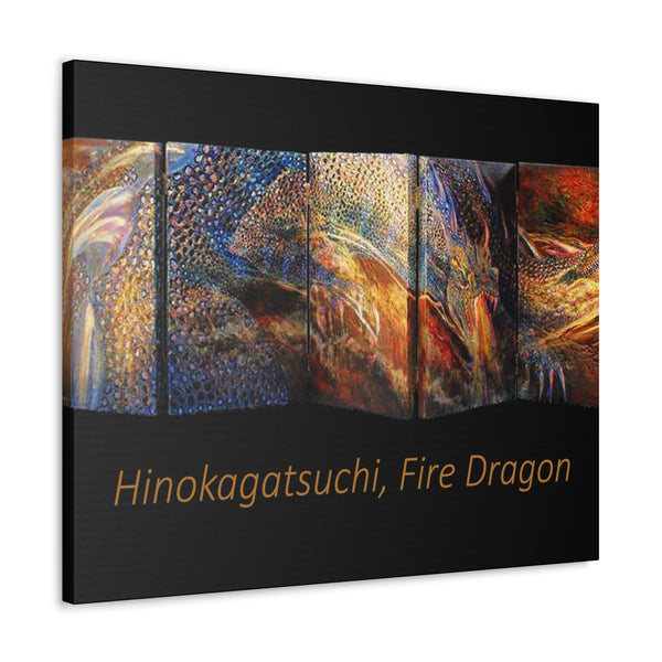 Fire Dragon Canvas Gallery Wraps