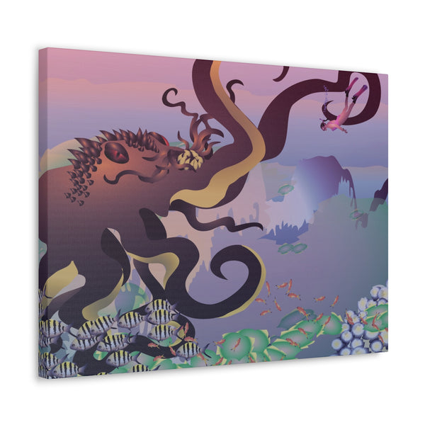 Kracken Canvas Gallery Wraps