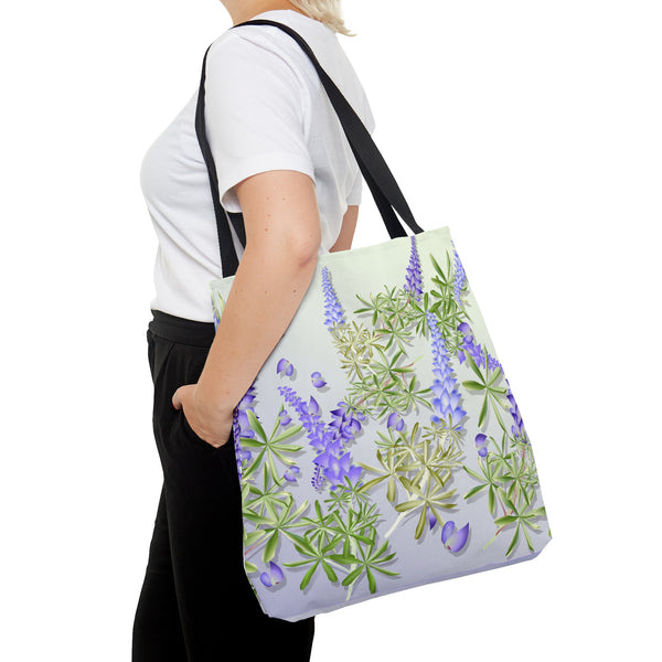Lupins AOP Tote Bag