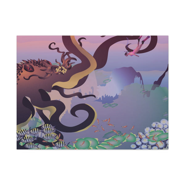 Kracken Canvas Gallery Wraps