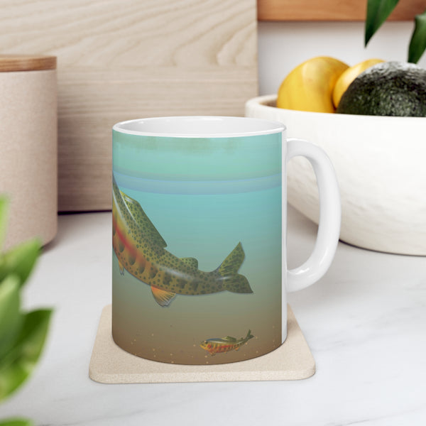 Golden Trout Ceramic Mug 11oz