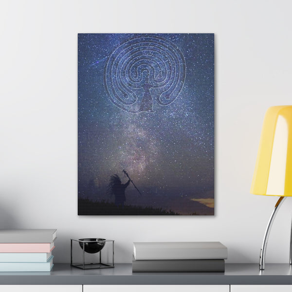 Earth Shaman Canvas Gallery Wraps