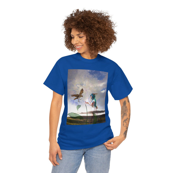 Hawk Goddess Unisex Heavy Cotton Tee