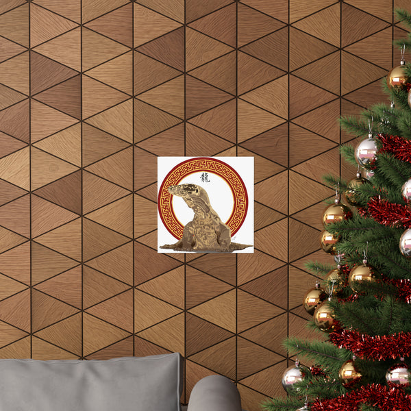 Komodo Dragon Premium Matte vertical posters