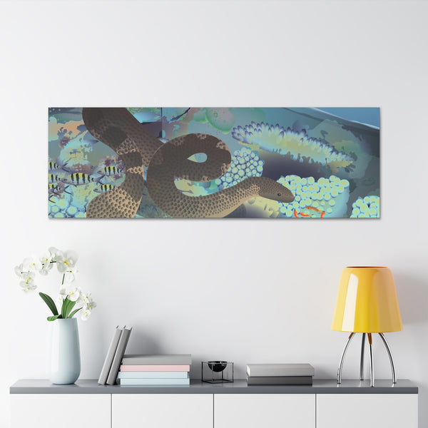 Sea Snake Canvas Gallery Wraps