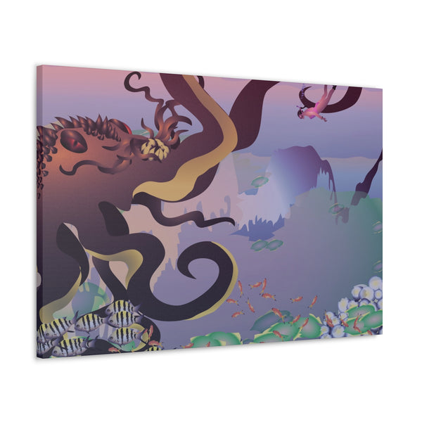 Kracken Canvas Gallery Wraps