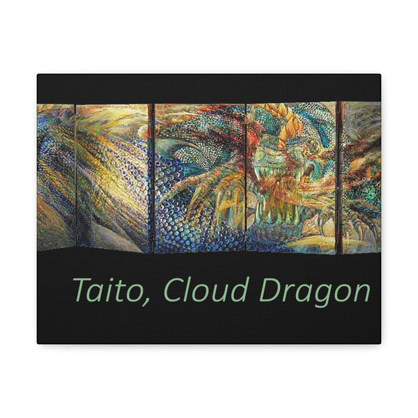 Cloud Dragon Canvas Gallery Wraps