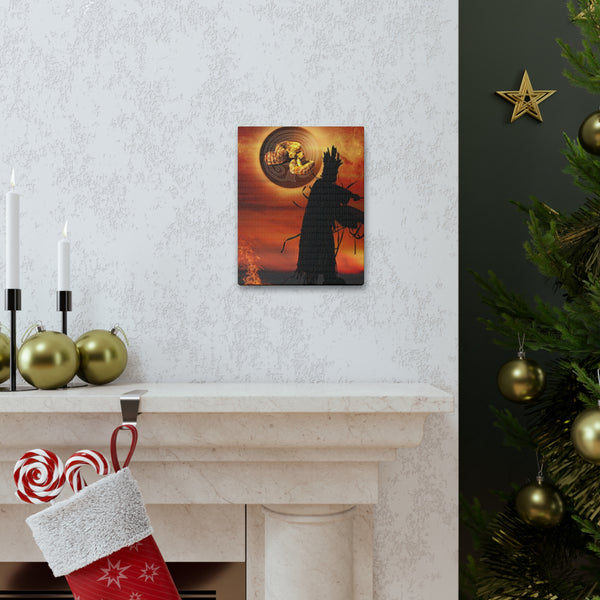 Snake Shaman Canvas Gallery Wraps