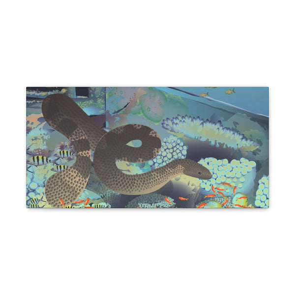 Sea Snake Canvas Gallery Wraps