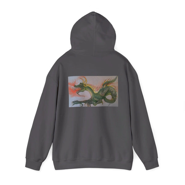 Doodle Dragon Unisex Heavy Blend™ Hooded Sweatshirt