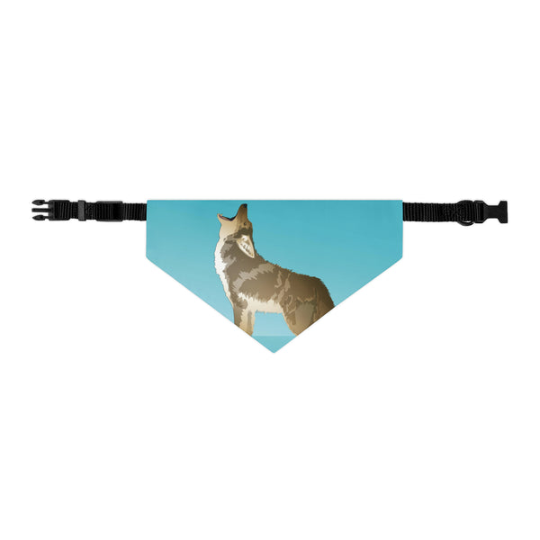 Coyote Pet Bandana Collar