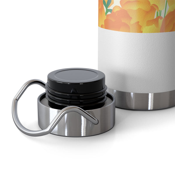 Poppies Copper Vacuum Insulated Bottle, 22oz