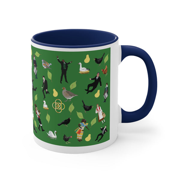 12 Days of Christmas Accent Coffee Mug, 11oz