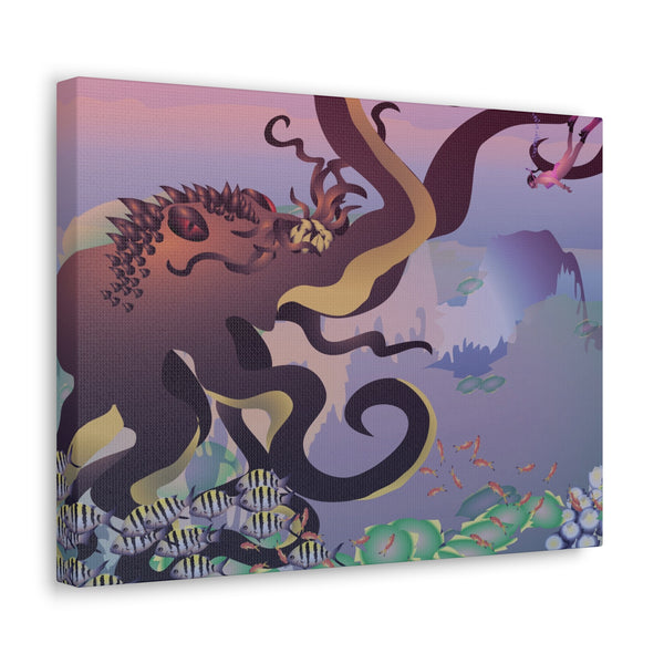 Kracken Canvas Gallery Wraps