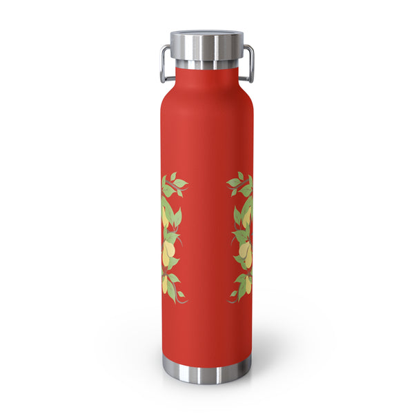 Partridge N Pear Copper Vacuum Insulated Bottle, 22oz