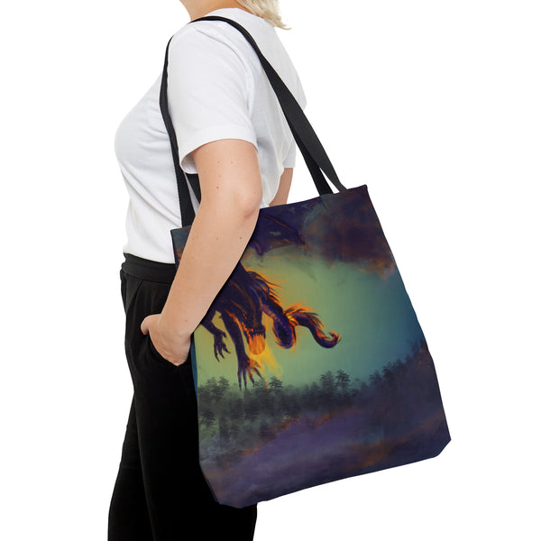 Dragon AOP Tote Bag