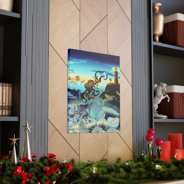 Above and Below Biscayne Bay  Canvas Gallery Wraps