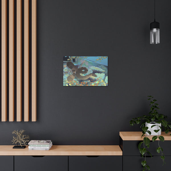 Sea Snake Canvas Gallery Wraps