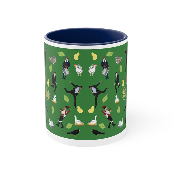 12 Days of Christmas Accent Coffee Mug, 11oz