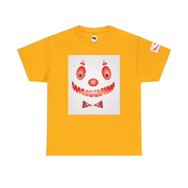 Clown Mask Unisex Heavy Cotton Tee