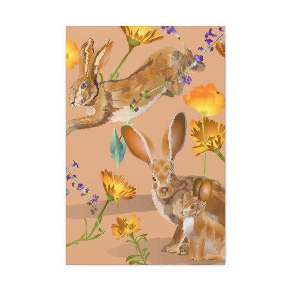 Jackrabbits Canvas Gallery Wraps