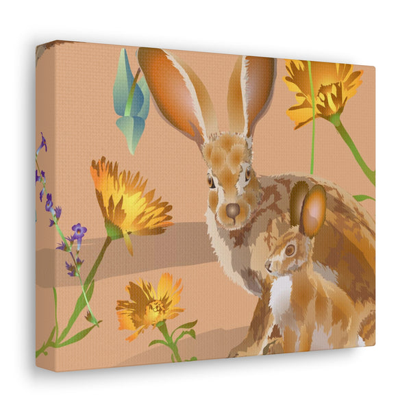 Jackrabbits Canvas Gallery Wraps