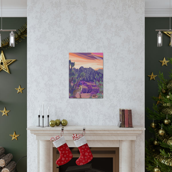 Castle Mountains Canvas Gallery Wraps