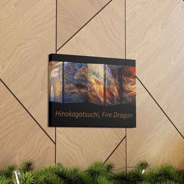 Fire Dragon Canvas Gallery Wraps