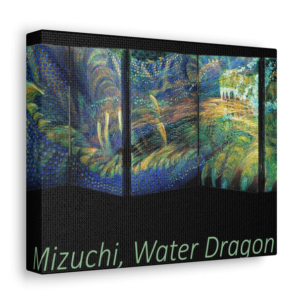 Water Dragon Canvas Gallery Wraps