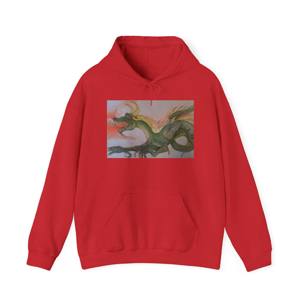 Doodle Dragon Unisex Heavy Blend™ Hooded Sweatshirt