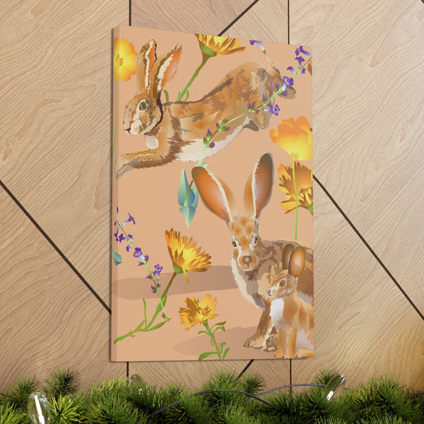 Jackrabbits Canvas Gallery Wraps