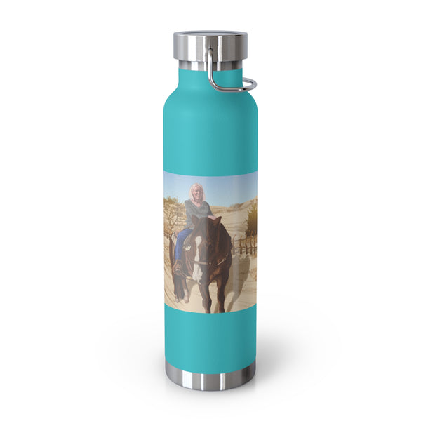 Hank and Friends Copper Vacuum Insulated Bottle, 22oz
